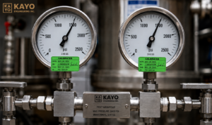 Liquid penetrant non-destructive testing on a highway tank weld
